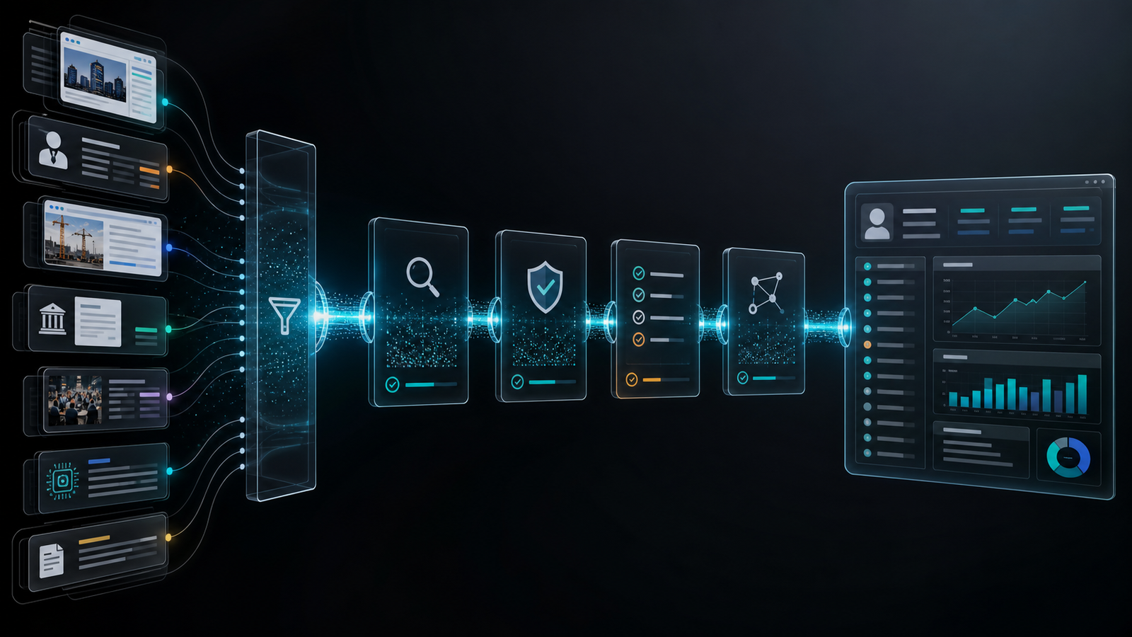 AI workflow evidence pipeline with source records and review gates